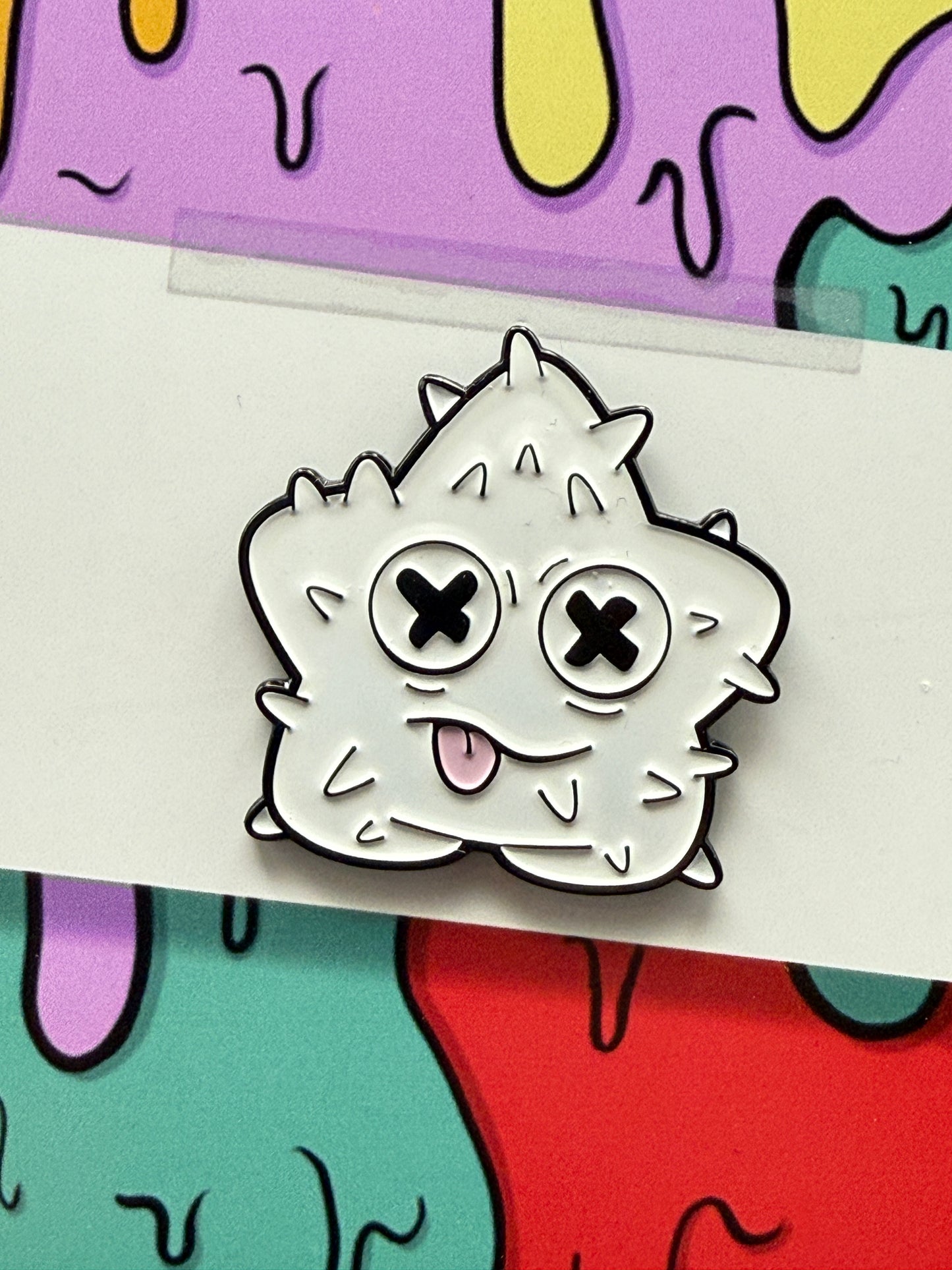 cute but dead(ly) 1.5in premium enamel pin