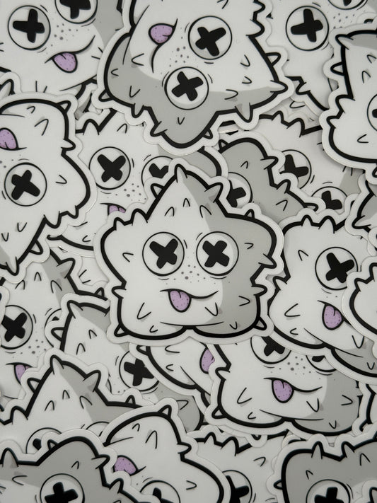 cute but dead(ly) sticker